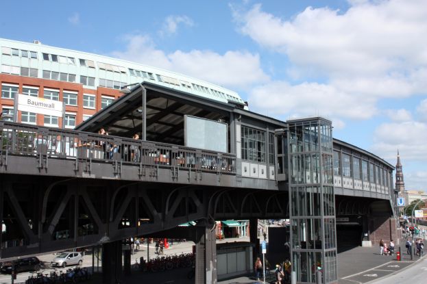 Treffpunkt: U-Bahnhof Baumwall (Elbphilharmonie), © Ann-Katrin Weber