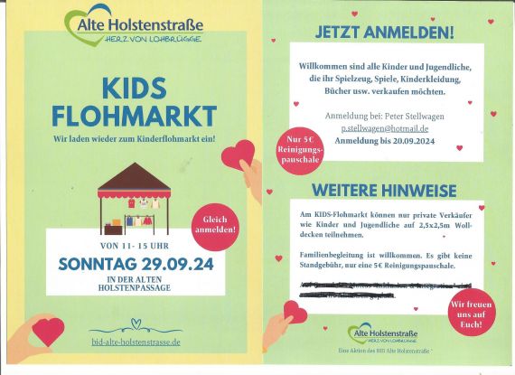 KIDS-Flyer-29.9.24, © BID Alte Holstenstraße