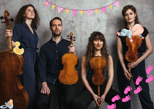 Das Babykonzert: CANEA Quartett, © Jan Borowski