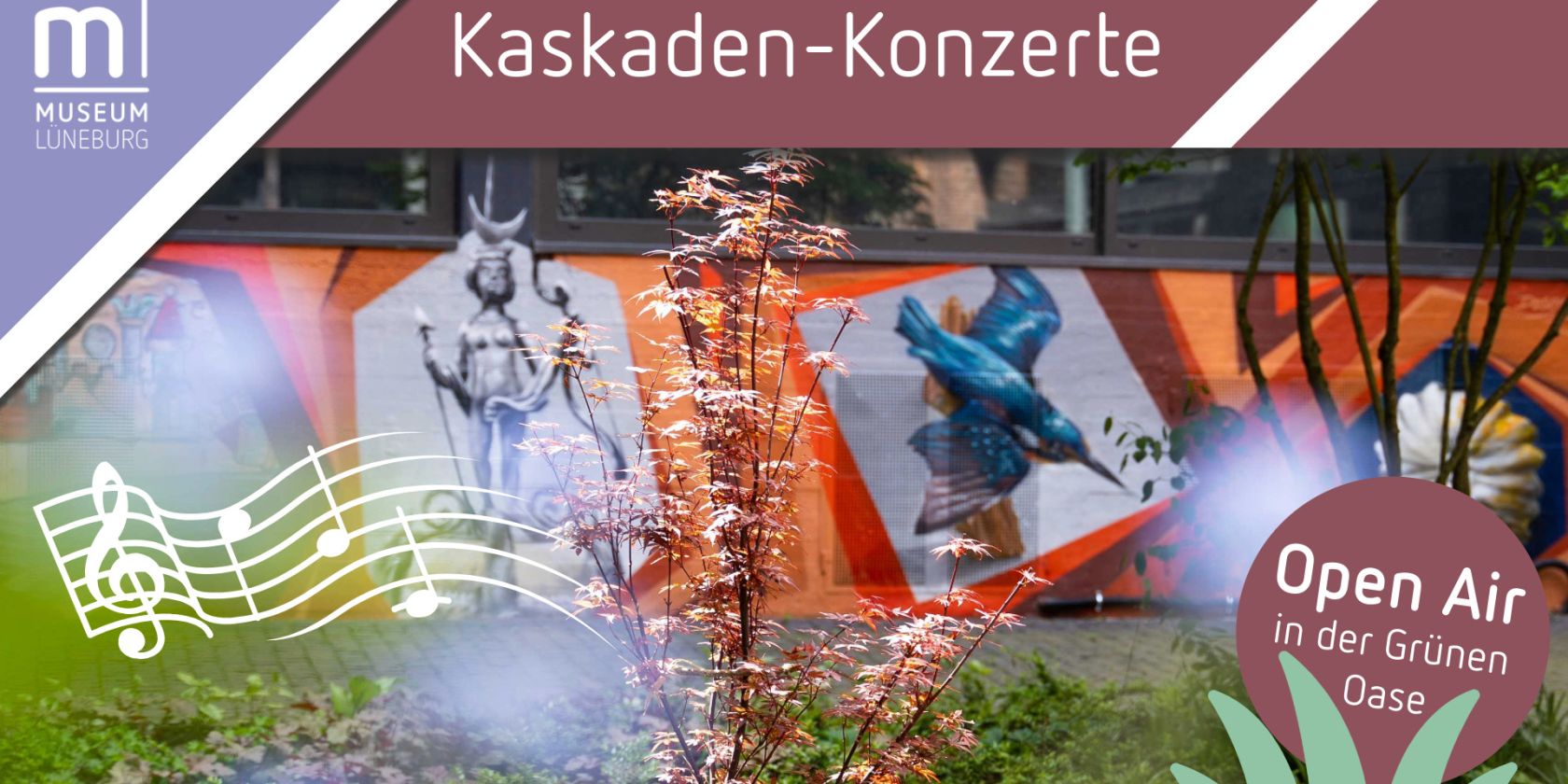 Kaskaden-Konzert: Godemann Bauder Duo, &copy; Museum L&uuml;neburg