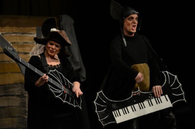 Flattertom und Flederlilly, &copy; Bild Internetseite ErlebnisWald Trappenkamp