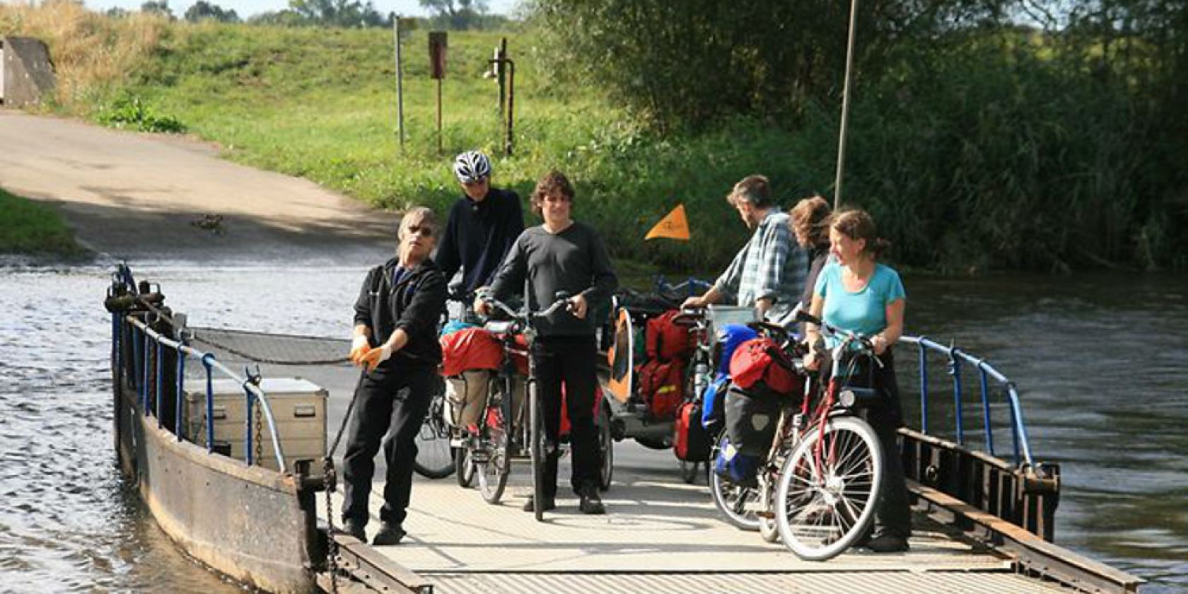 Prahmfähre Gräpel, © Sven Bardua