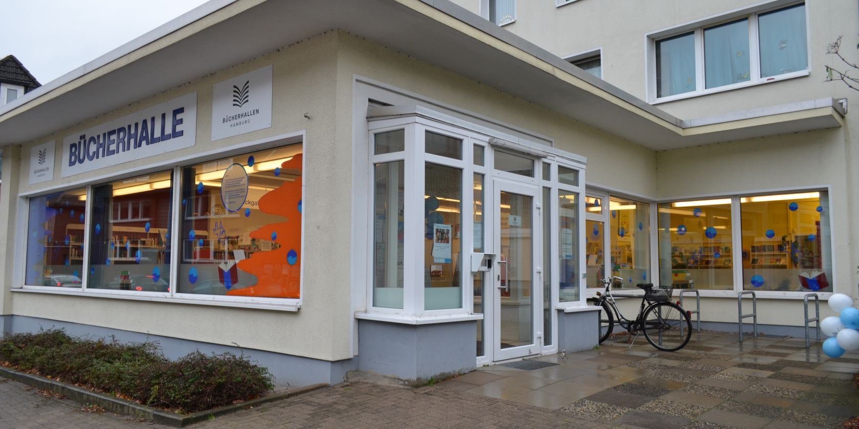 Die Bücherhalle Finkenwerder, © Bücherhallen Hamburg