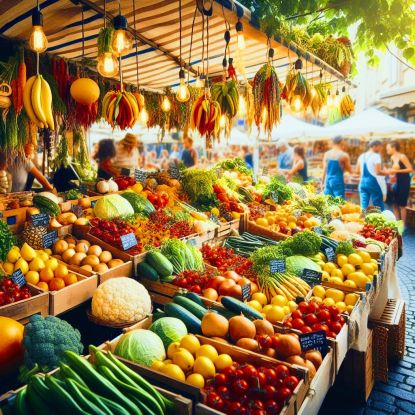 Wochenmarkt, &copy; Norbert Schulz