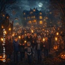 Halloween Gruselgarten in Seevetal + Fackel, &copy; links im Bild