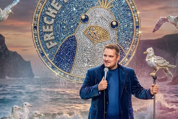 Freche M&ouml;we Stand Up Comedy
- Authentisch. Ehrlich. Live., &copy; THEATER. GARANTIERT IMMER OHNE KI.