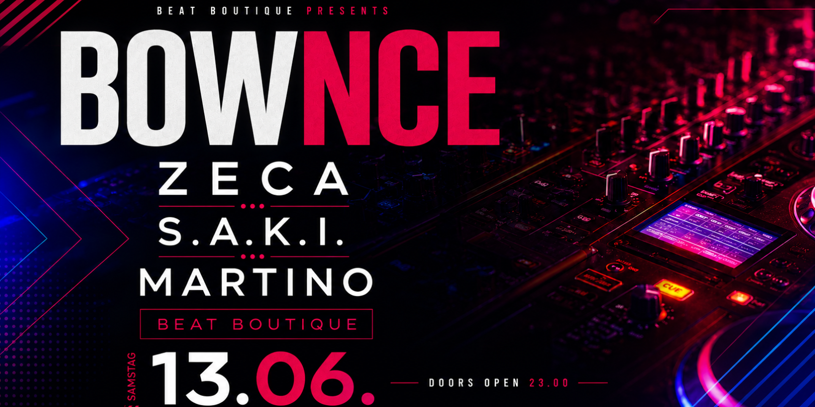 Flyer der Veranstaltung, &copy; Beat Boutique