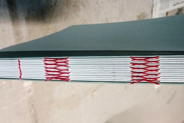 Bookbinding: Example of a Finished Product, &copy; J&uuml;rgen Hensel