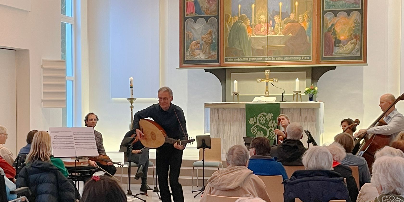 Bereits 2024 war das Ensemble Resonanz in der Diakonie Alten Eichen zu Gast, &copy; Diakonie Alten Eichen