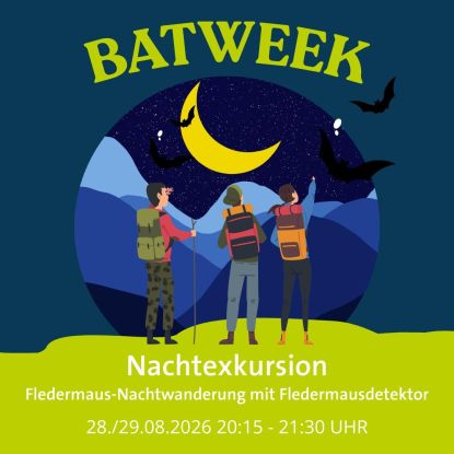 Batweek_Night Hike, &copy; Fledermaus-Zentrum GmbH