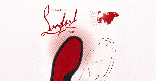 Toobrokeforfiji - Swaglord Tour 25, &copy; links im Bild