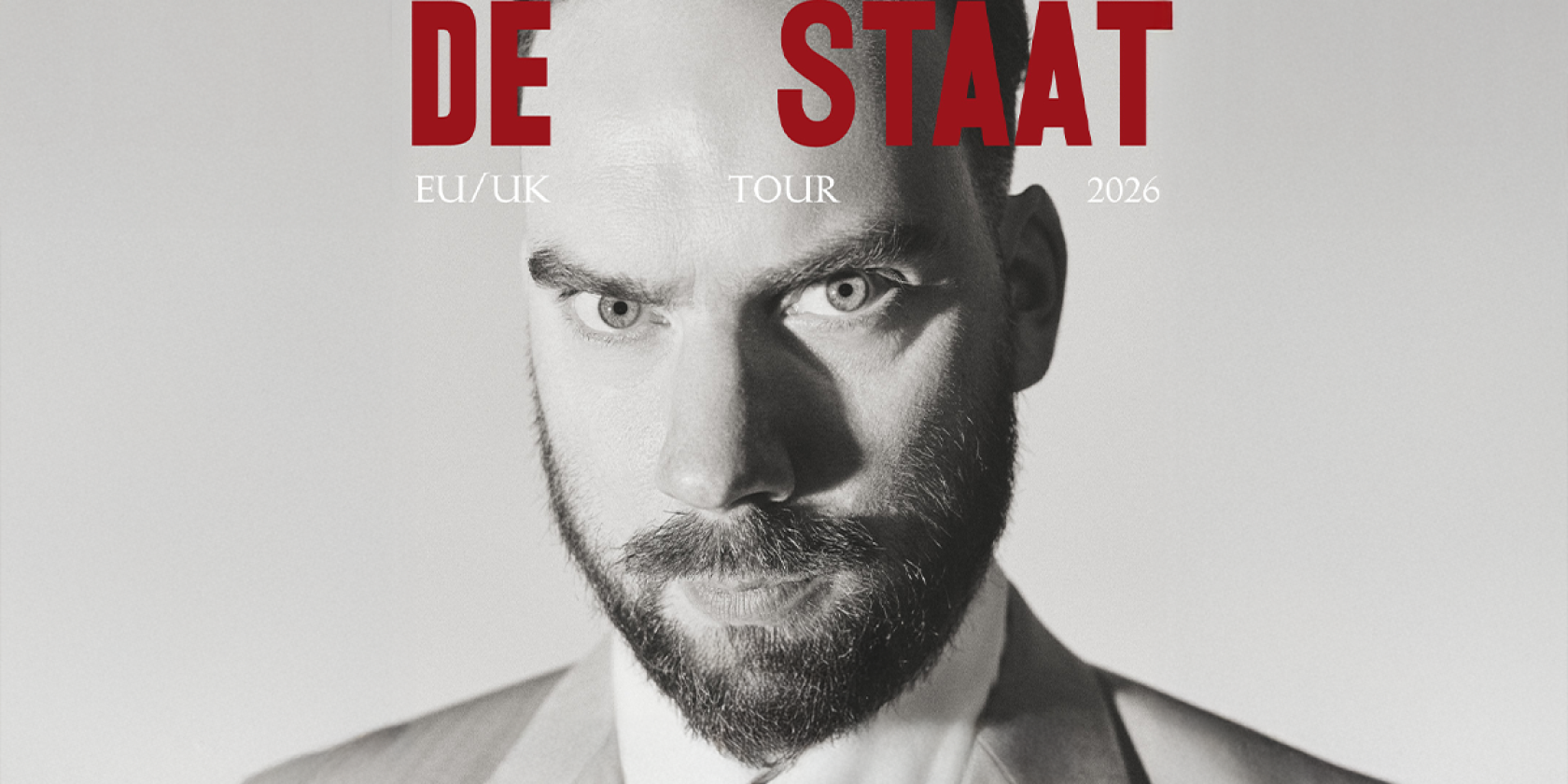 De Staat - Tour 2026, &copy; links im Bild