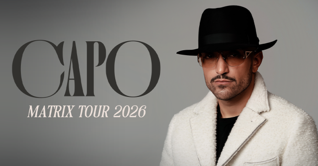 Capo - Matrix Tour 2026, &copy; links im Bild