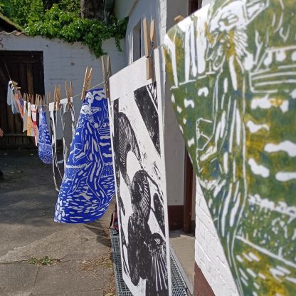Workshop 3 im Ernst Barlach Haus, &copy; Foto: Ernst Barlach Haus