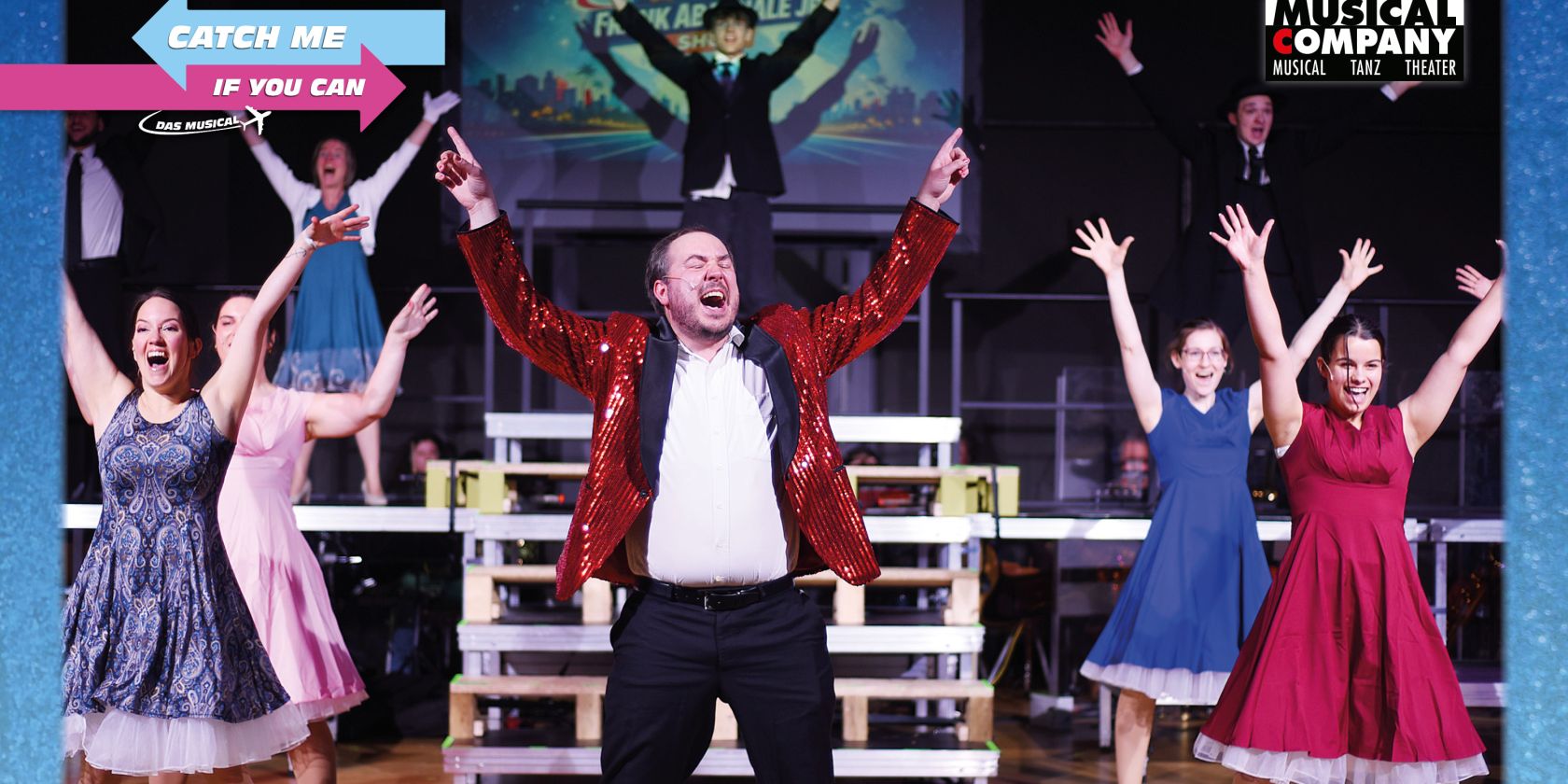 Franks Show startet &ndash; "Live und ganz in Farbe"
Catch Me If You Can &ndash; Das Musical
Musical-Company e. V., &copy; Musical-Company e.V.