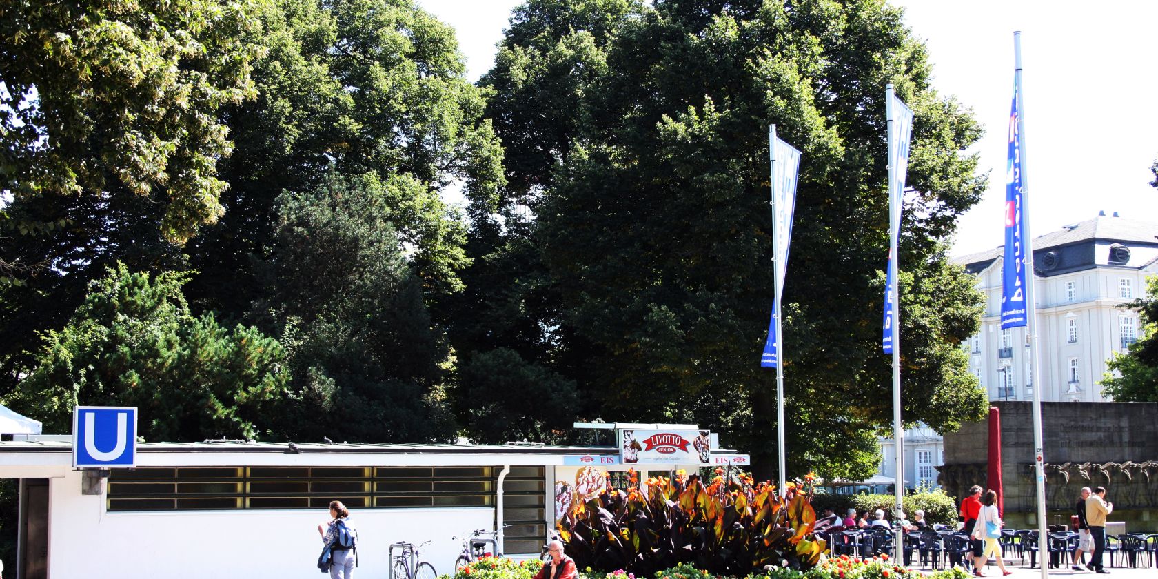 Treffpunkt: Planten un Blomen (Eingang Stephansplatz), &copy; Ann-Katrin Weber