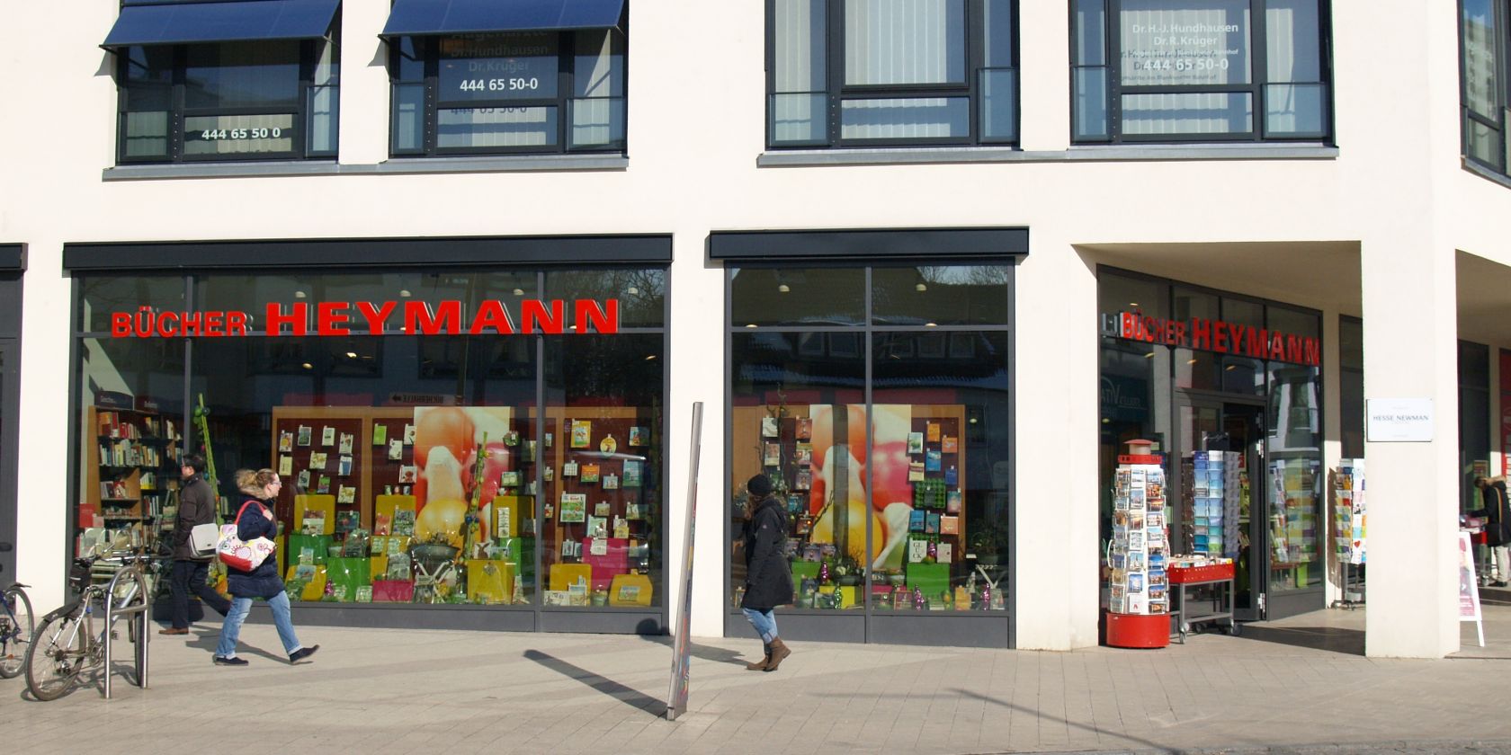 Die Buchhandlung HEYMANN Blankenese, &copy; Kurt Heymann Buchzentrum GmbH