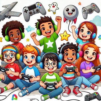 Gaming Day Bild aktuell, © Stadtbibliothek Bad Oldesloe (Erzeugt mit Hilfe von KI)