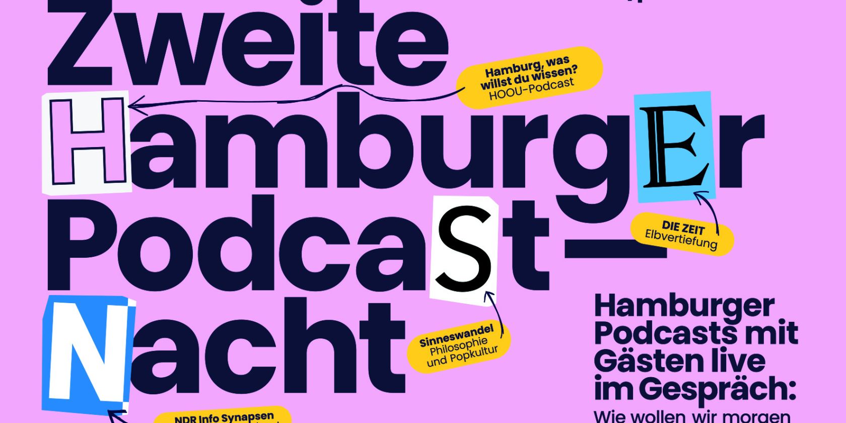 Zweite Hamburger Podcast-Nacht, &copy; Hamburger Podcast-Nacht