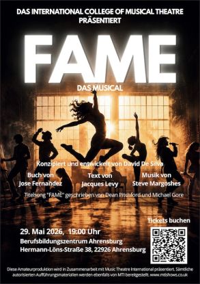 Fame das Musical - Absolventenprojekt des ICMT in Ahrensburg - Fame das Musical, Quelle: Reservix