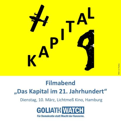 Filmabend der Reihe: Sei kein #Pfeffersack, &copy; Goliathwatch