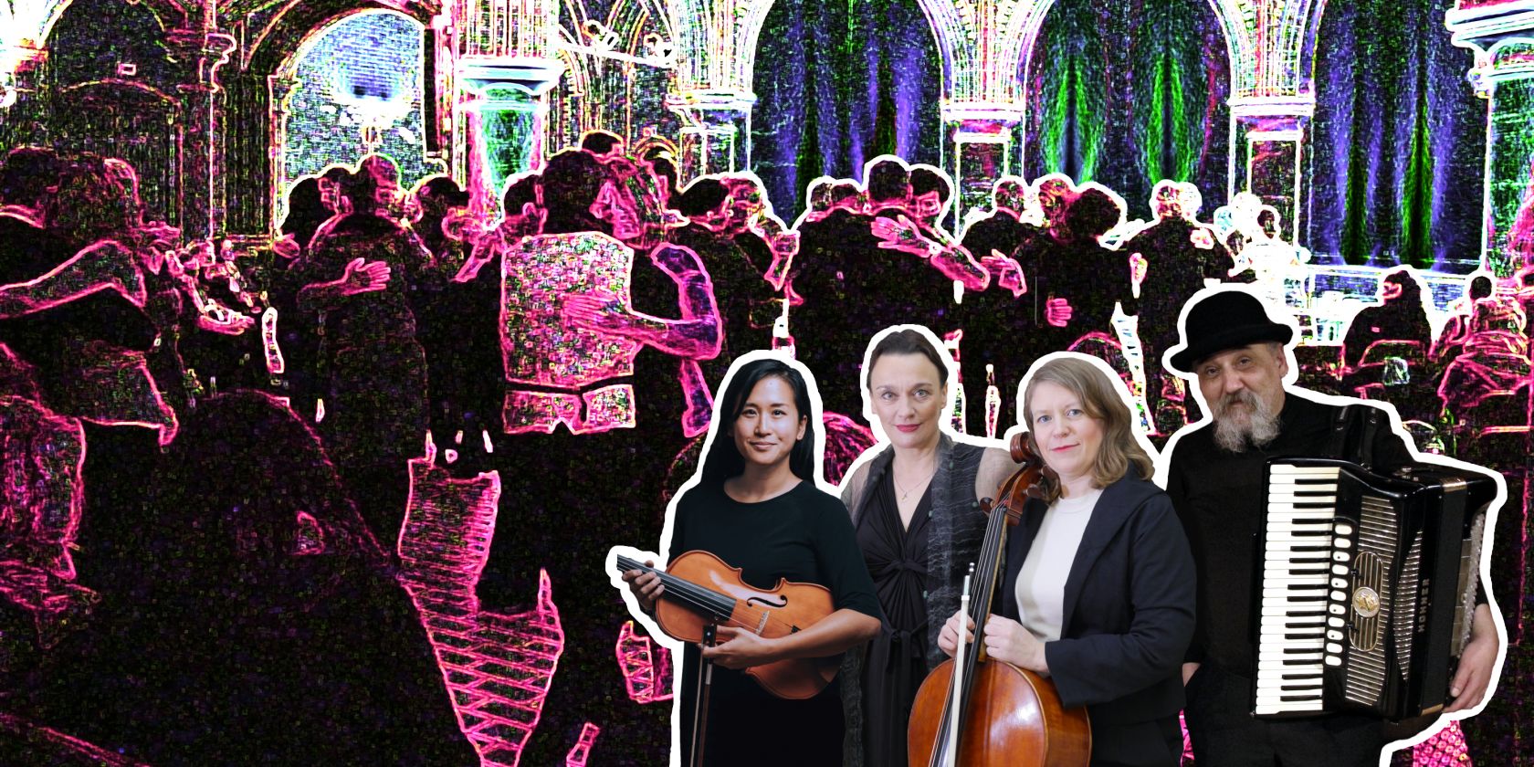 Neonfarbenes Tanz- und Musikensemble, &copy; BRump