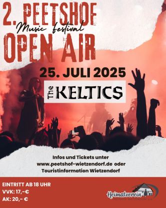 Open Air - Social Media, © Heimatverein Peetshof Wietzendorf