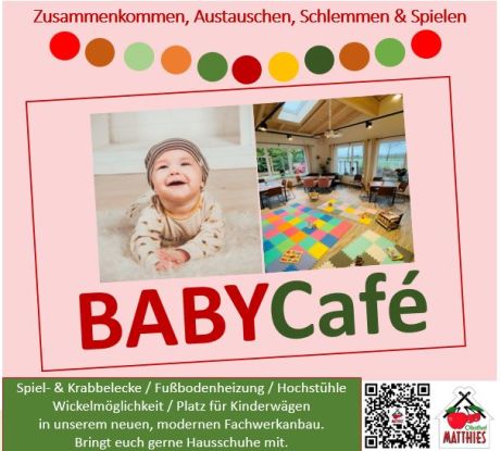 Baby Café Bild, © Obsthof Matthies