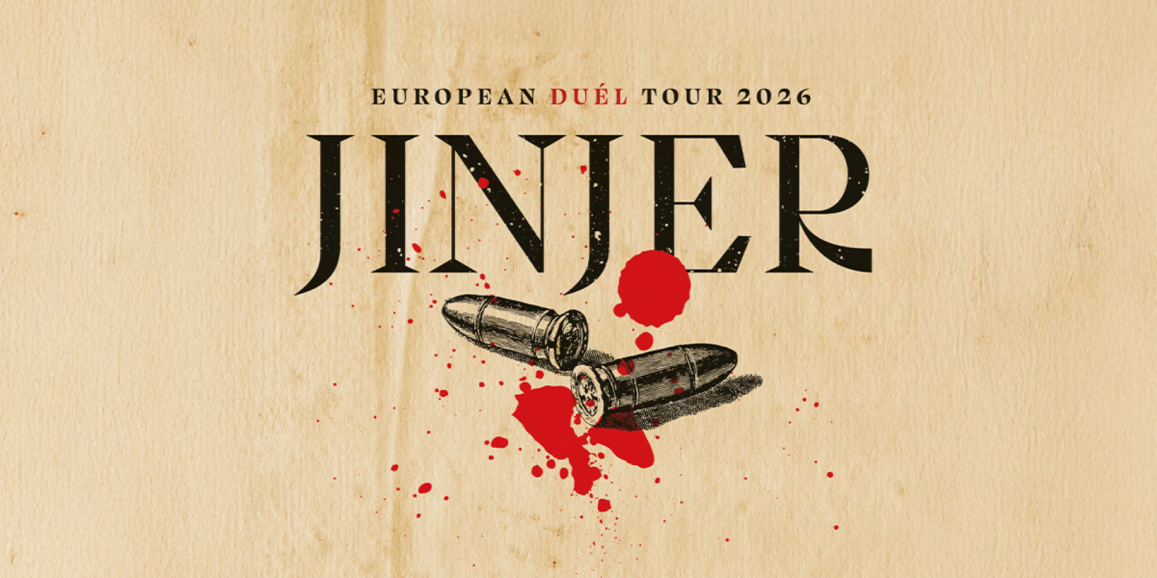 JINJER - European Du&eacute;l Tour 2026, &copy; links im Bild