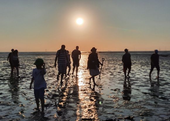 Bambini im Watt-Wremen, © NPH