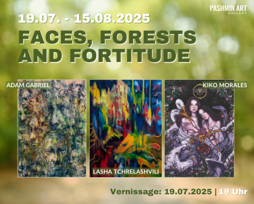 Faces, Forests and Fortitude-Abendblatt, © Pashmin Art