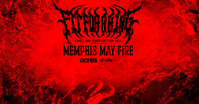 Fit For A King - Lonely God EU/UK Tour 2026, &copy; links im Bild