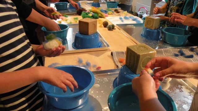 Offenes Filzen, &copy; felto - Filzwelt gGmbH