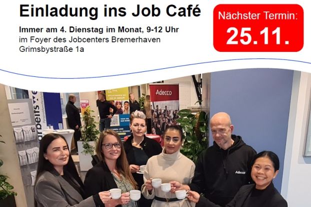 Job Café Bremerhaven, © Jobcenter Bremerhaven