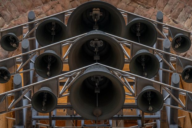 Turmglockenspiel am Mahnmal St. Nikolai, &copy; (c) Kerstin Bittner
