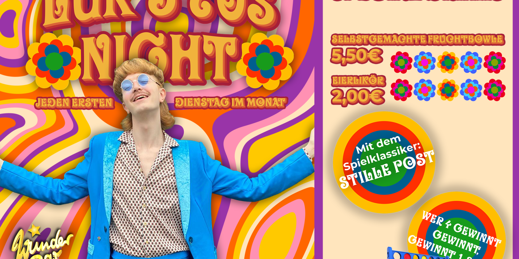 Luks 70s night, &copy; WunderBar Hamburg