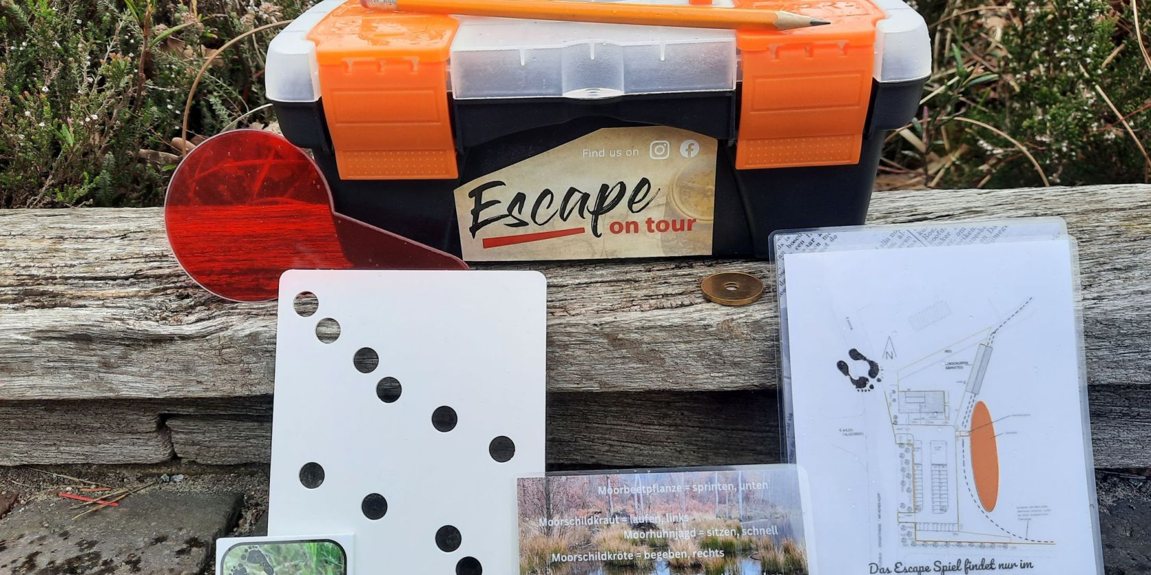 Escape-Spiel Ahlenmoor: "Im Nebel verirrt", &copy; MoorIZ Ahlenmoor, Insa Wartberg