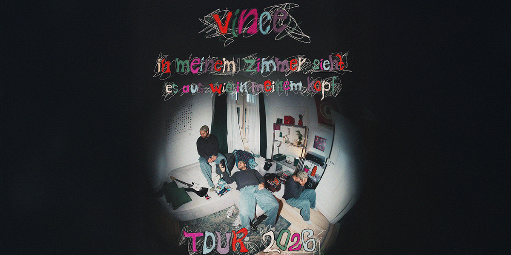 Vince - in meinem zimmer sieht es aus wie in meinem kopf, &copy; links im Bild