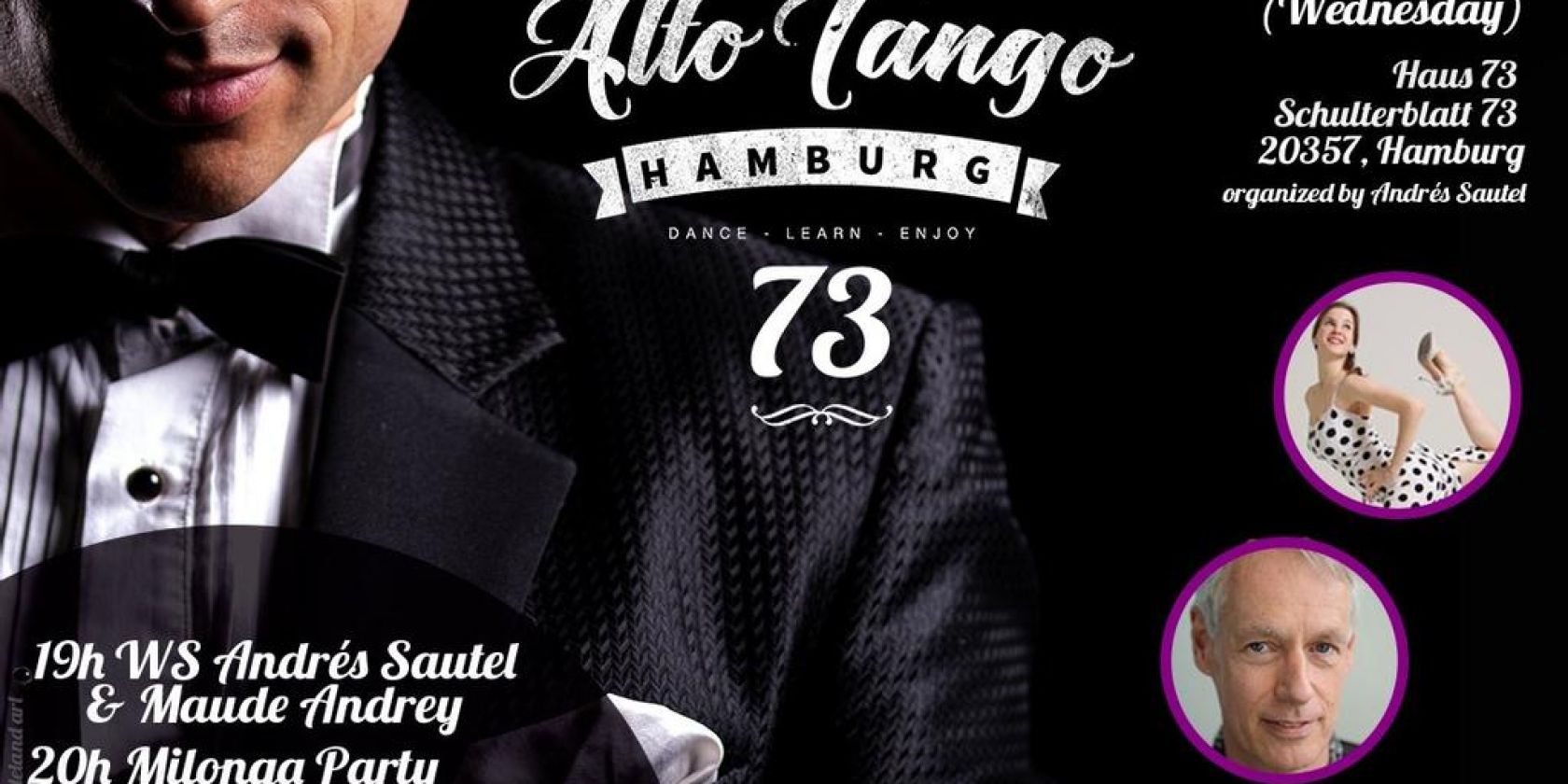 Alto Tango - Workshop &amp; Milonga, © Saal Tango