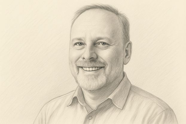 the work - ich in Bleistift - fein, &copy; eigenes Bild