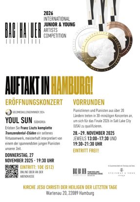 Plakat Wettbewerb, © Gina Bachauer Piano Foundation