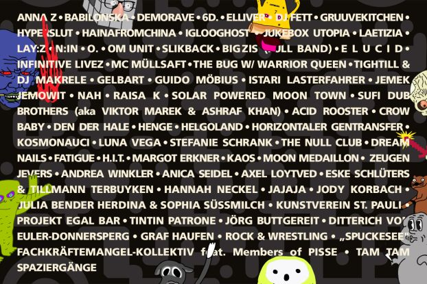 OFF THE RADAR dezentral LINEup, © OFF THE RADAR