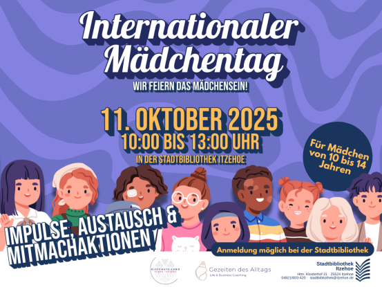 25.10.11 Internationaler Mädchentag OPAC, Website, © Stadtbibliothek Itzehoe