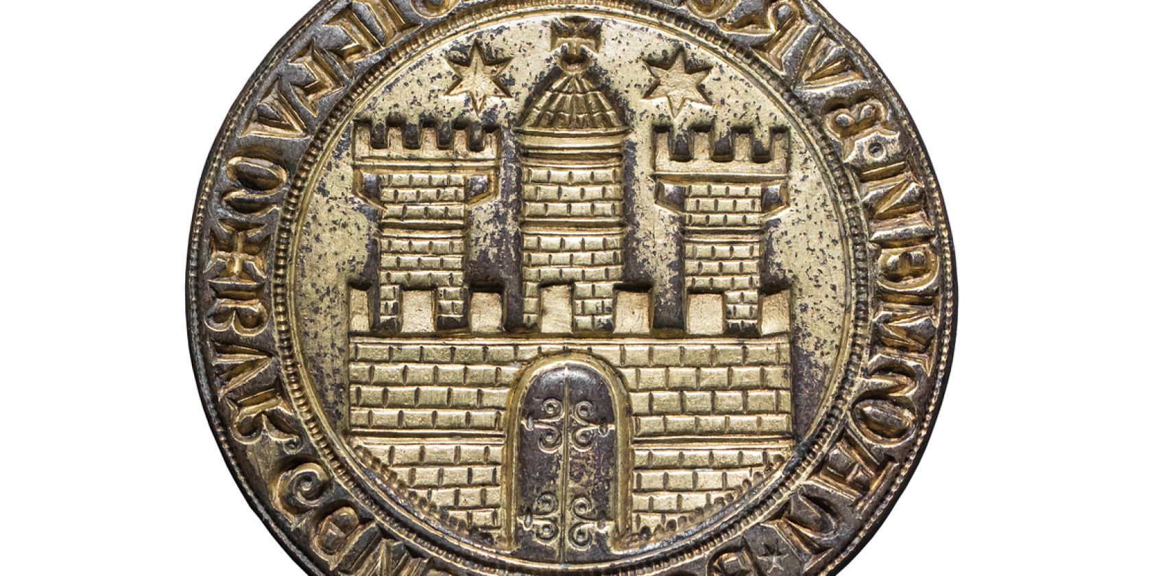 Hamburger Staatsiegel 13. Jahrhundert, &copy; Arch&auml;ologisches Museum Hamburg