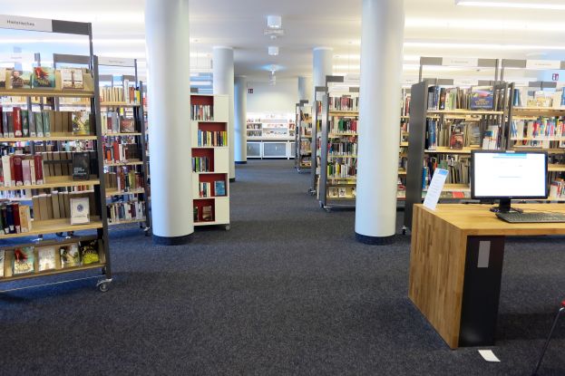 Die Bücherhalle Barmbek, © Bücherhallen Hamburg