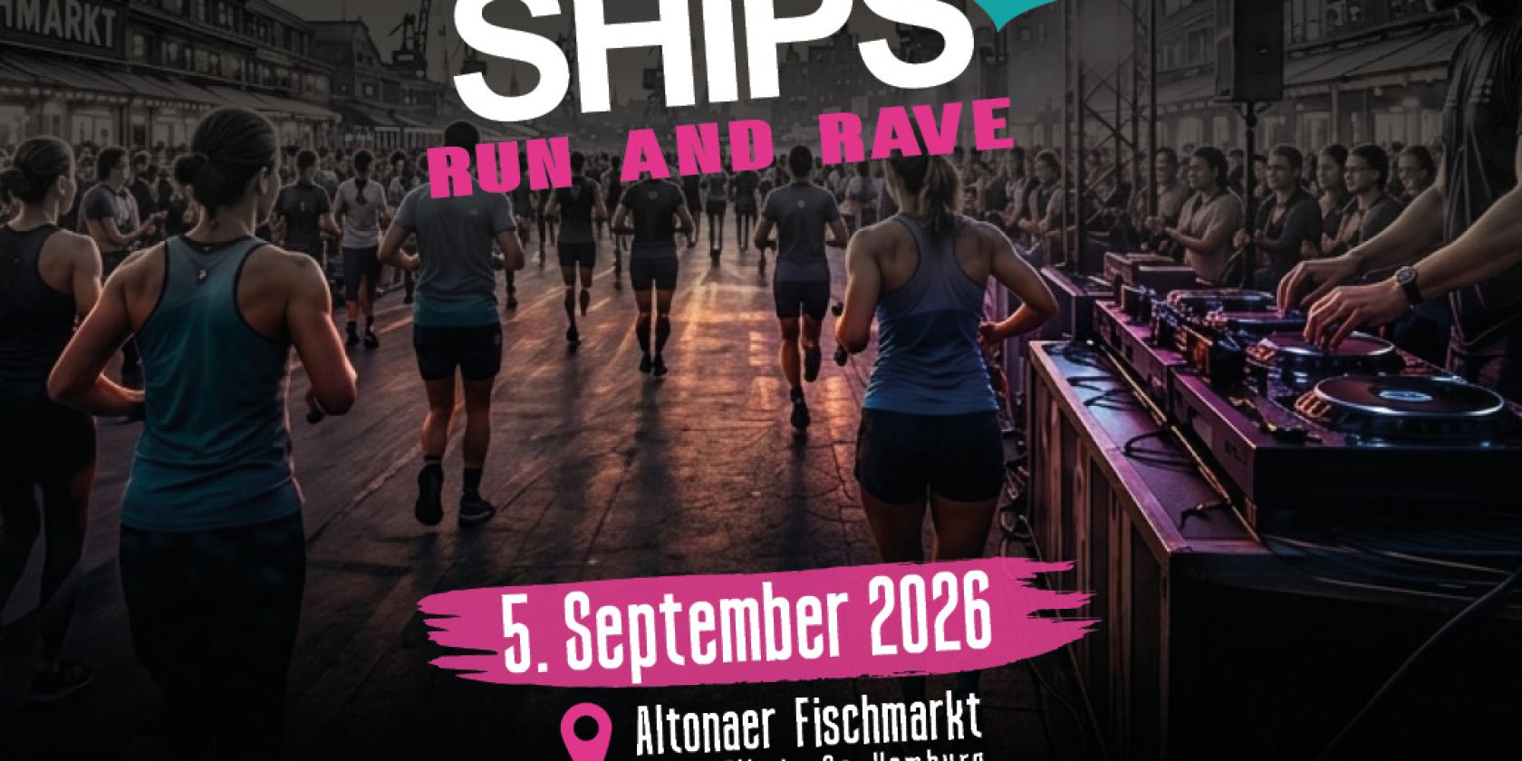 Fish&rsquo;n Ships &ndash; Run and Rave, &copy; sporting Hamburg