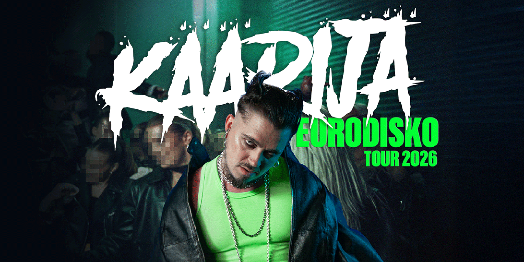 K&auml;&auml;rij&auml; - Eurodisko Tour 2026, &copy; links im Bild