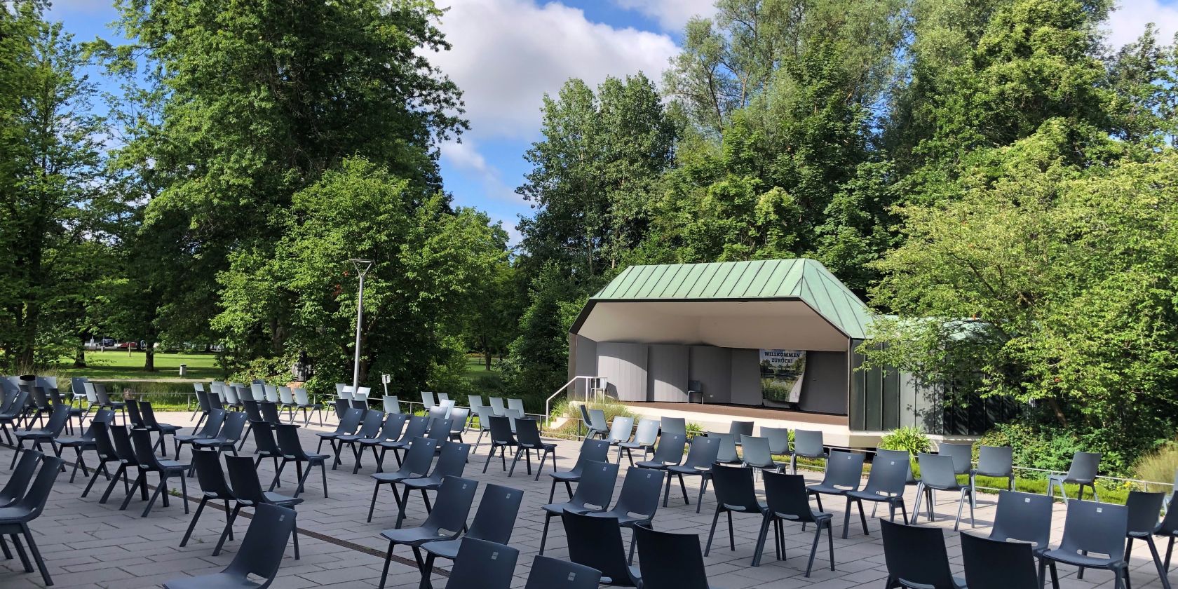 Konzertplatz Kurhaus Bad Bevensen, &copy; BBM/Nina L&uuml;demann