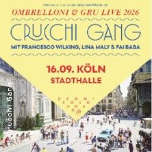 CRUCCHI GANG - Ombrelloni & Gru Live 2026, &copy; links im Bild