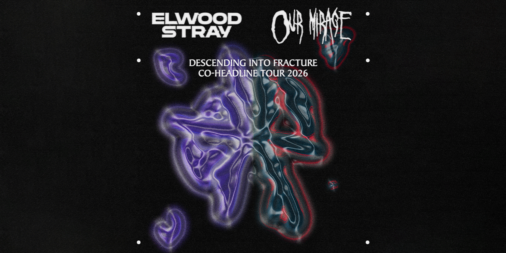 Elwood Stray & Our Mirage - Co-Headline Tour 2026, &copy; links im Bild